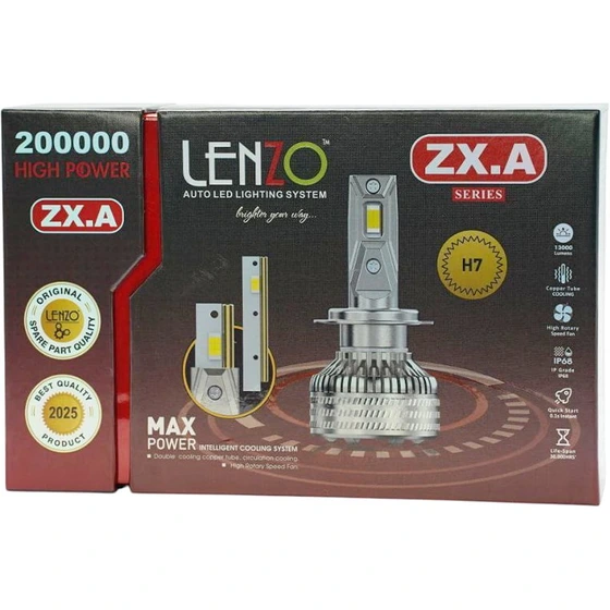 هدلایت zx.a لنزو یخی