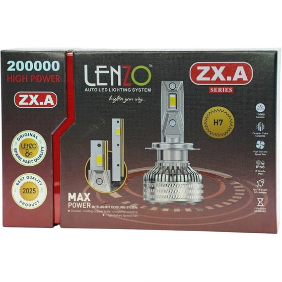 هدلایت zx.a لنزو یخی