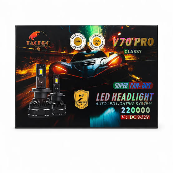 هدلایت V70pro لنزو یخی